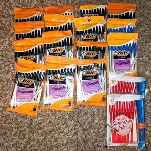 Bundle of Bic & Paper Mate Pens (17 packs)